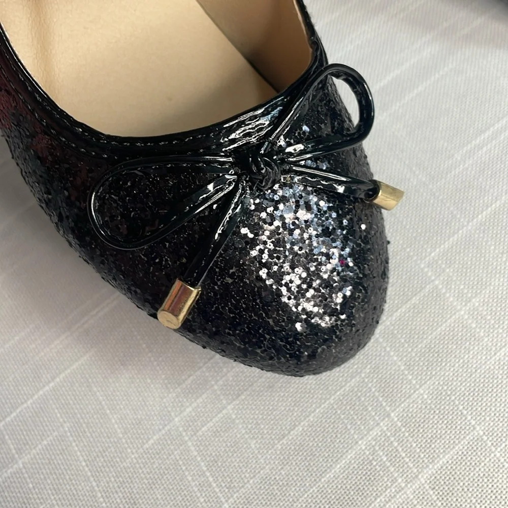 Girls NWOT size 13 Glitter High Heels.